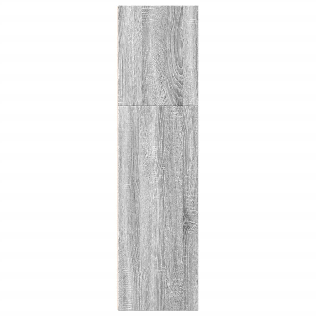 Bücherregal Weiß 80x30x189 cm Holzwerkstoff