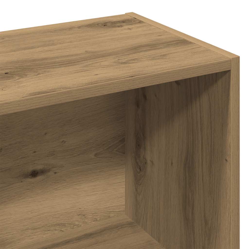 Bücherregal Weiß 50×25×106 cm Holzwerkstoff