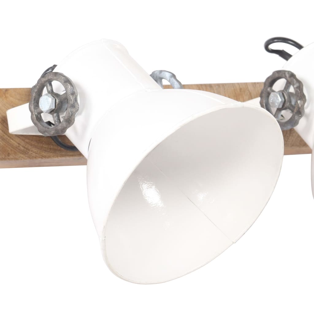 Wandlampe Industriestil Silbern 45x25 cm E27