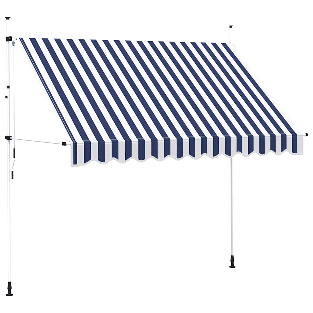 Einziehbare Markise Handbetrieben 150 cm Anthrazit