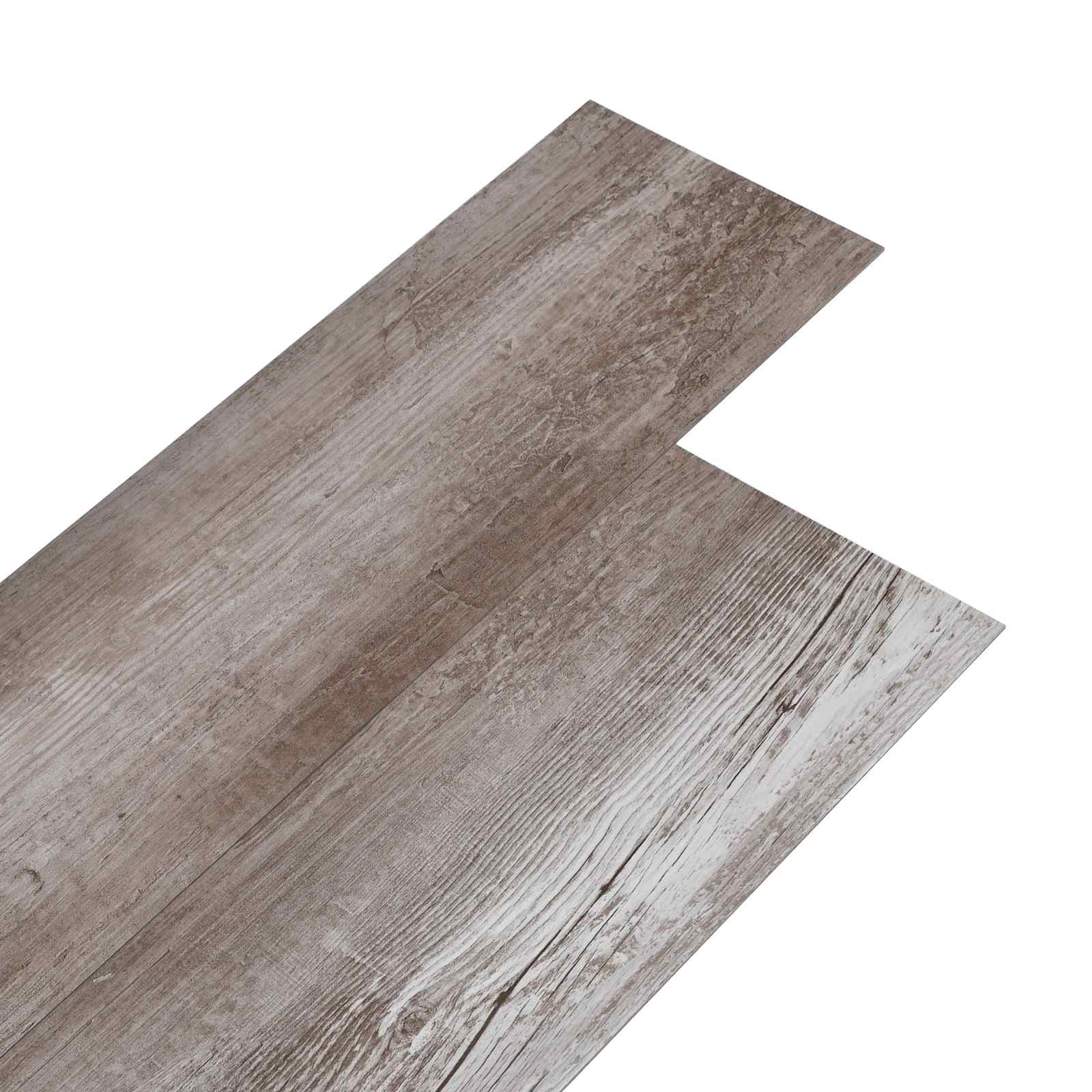 Bodenplanken 36 pcs Walnussbraun 5,02 m² PVC