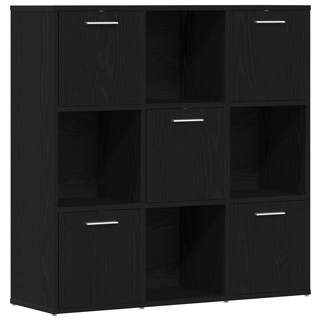 Bücherregal Weiß 90x30x90 cm Holzwerkstoff