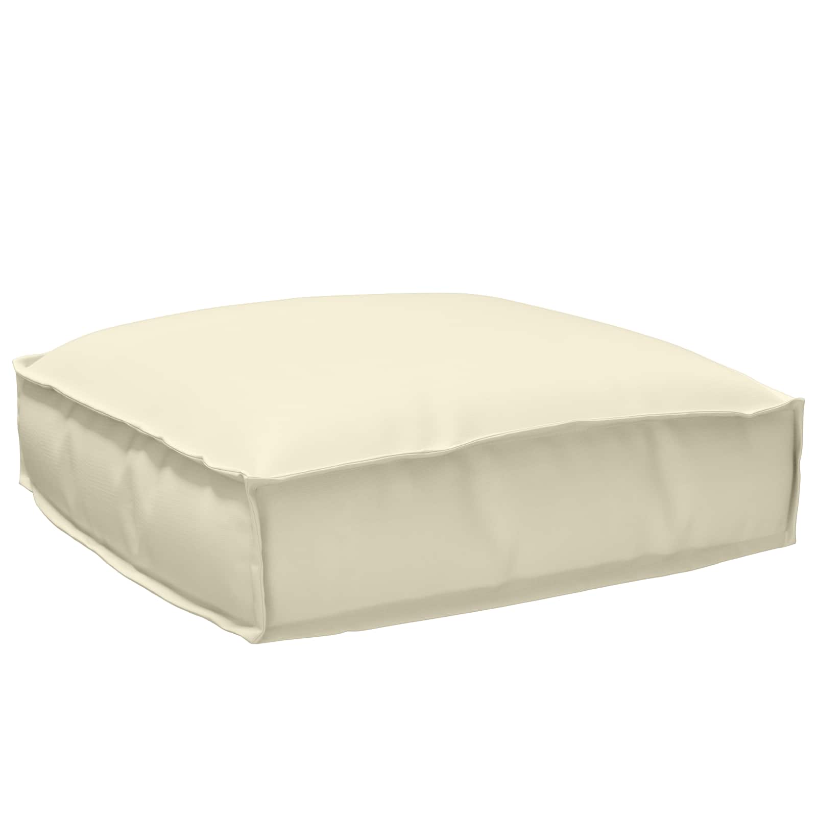 Kissen Grau 50 x 50 x 12 cm Oxford-Stoff