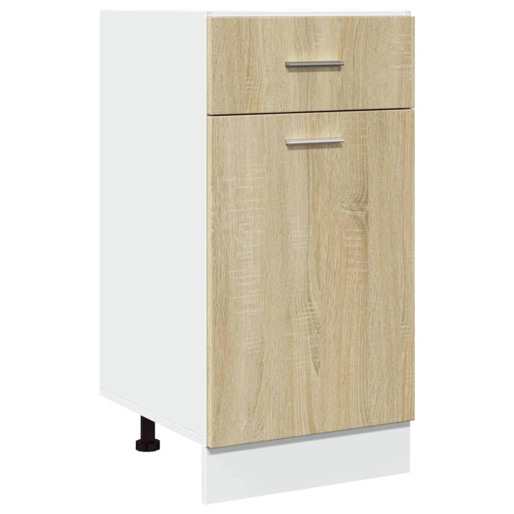 Unterschrank Lyon Weiß 60x46x81,5 cm Holzwerkstoff