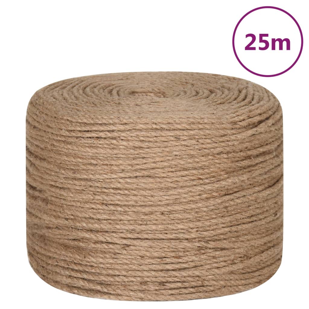 Seil 100 % Jute 10 mm 250 m