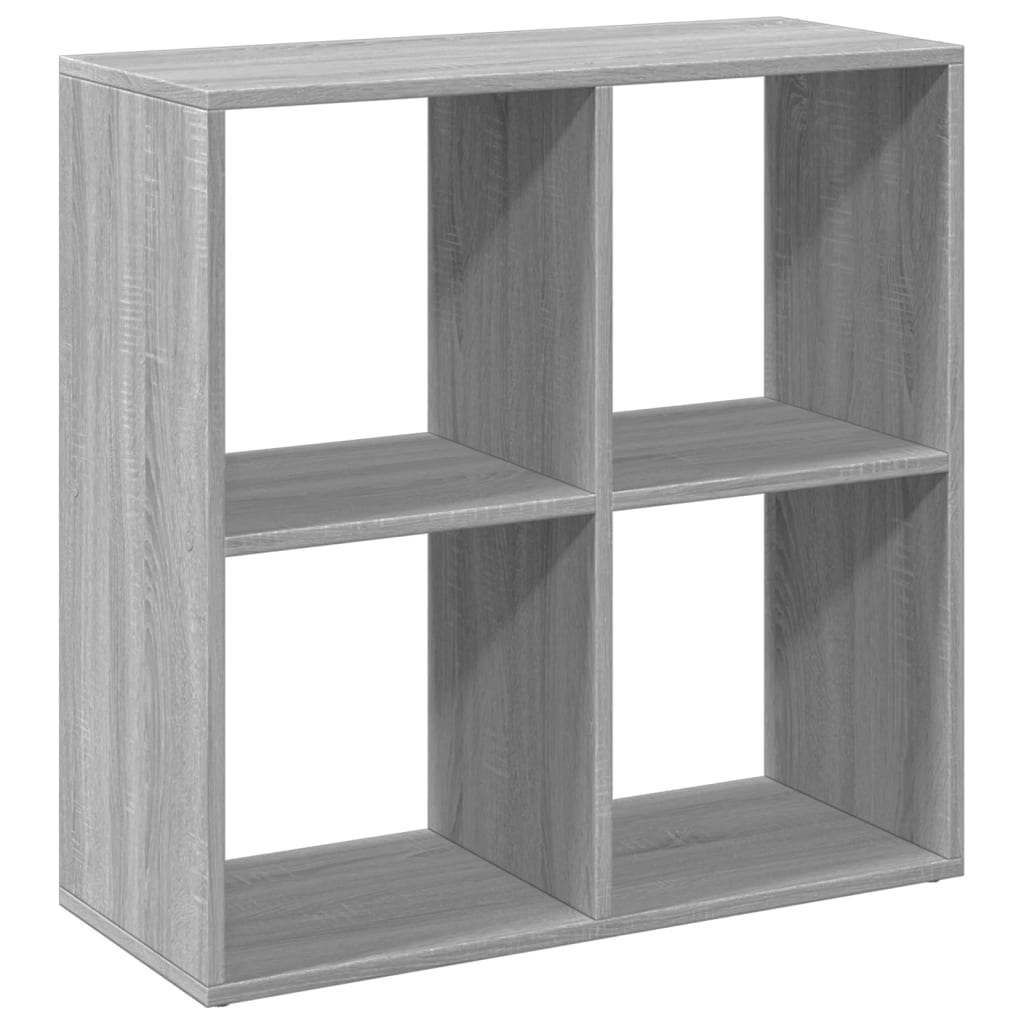 Bücherregal Weiß 137,5x29x137,5 cm Holzwerkstoff