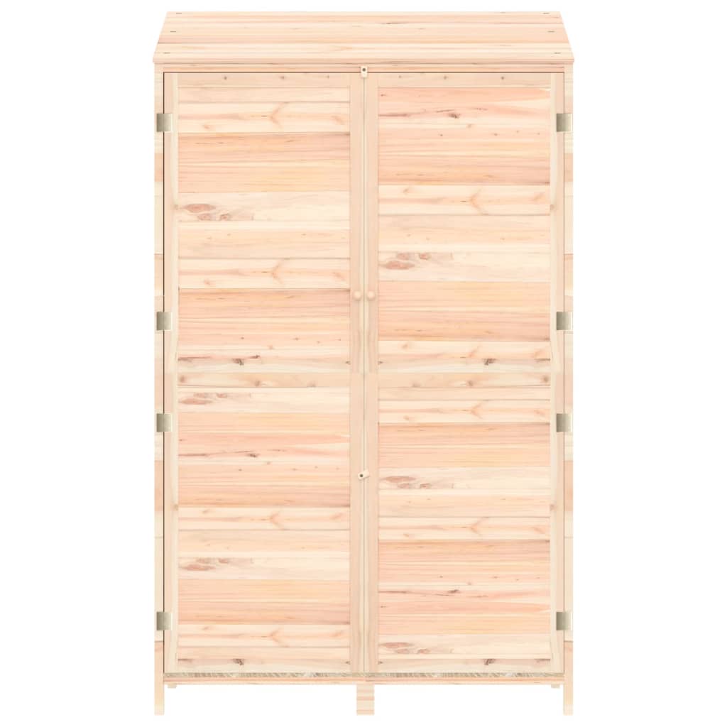 Geräteschuppen 55x52x174,5 cm Massivholz Tanne