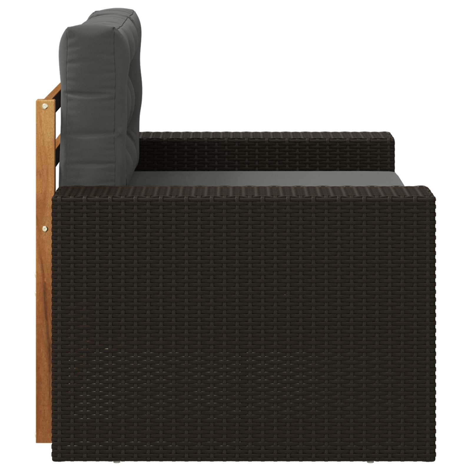 2 Stück Outdoor-Sofa Natur