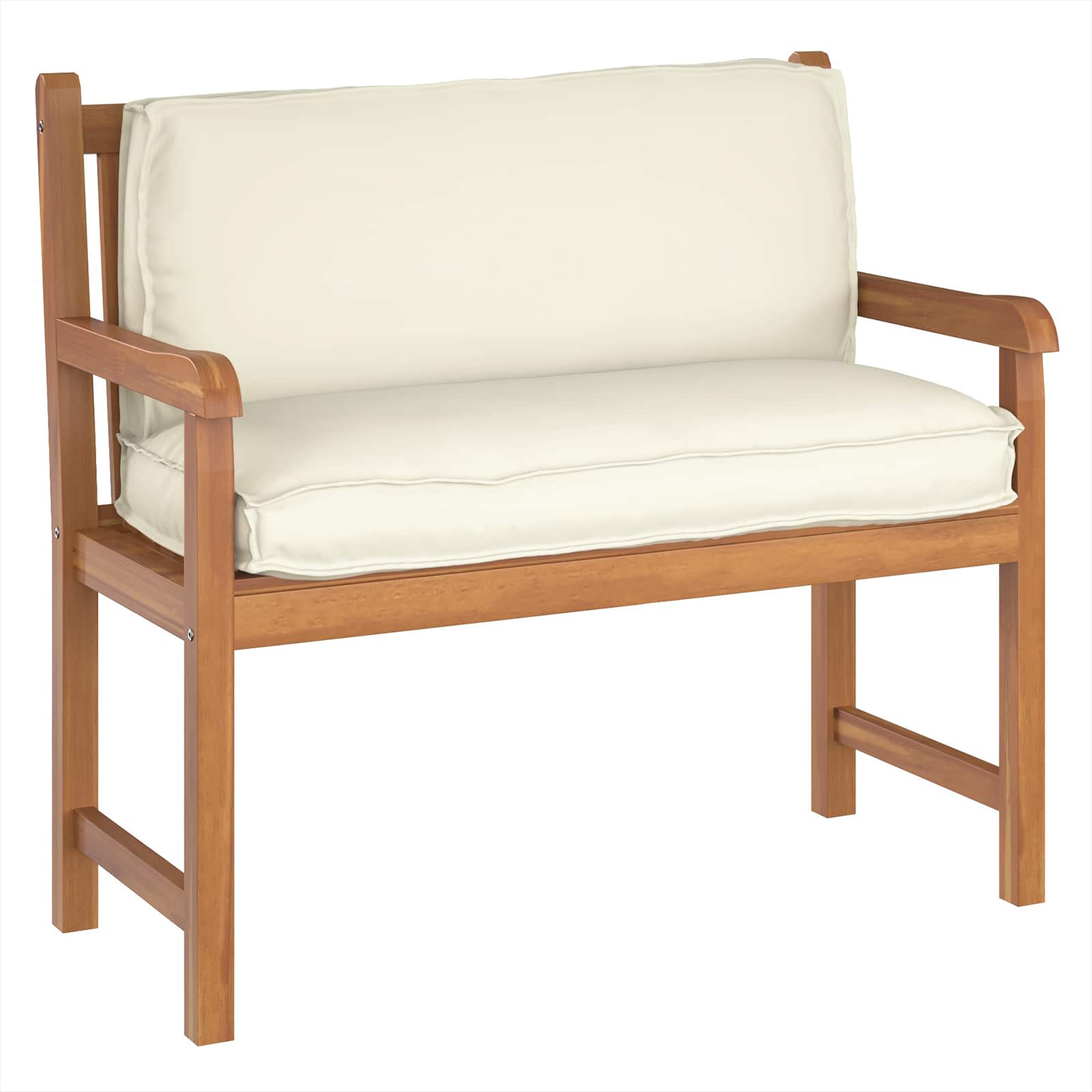 Kissen Anthrazit 120 x 40 x 12 cm Oxford-Stoff