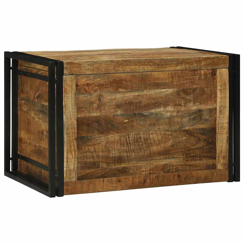 Aufbewahrungsbox 50 x 50 x 50 cm Massives upgecyceltes Holz
