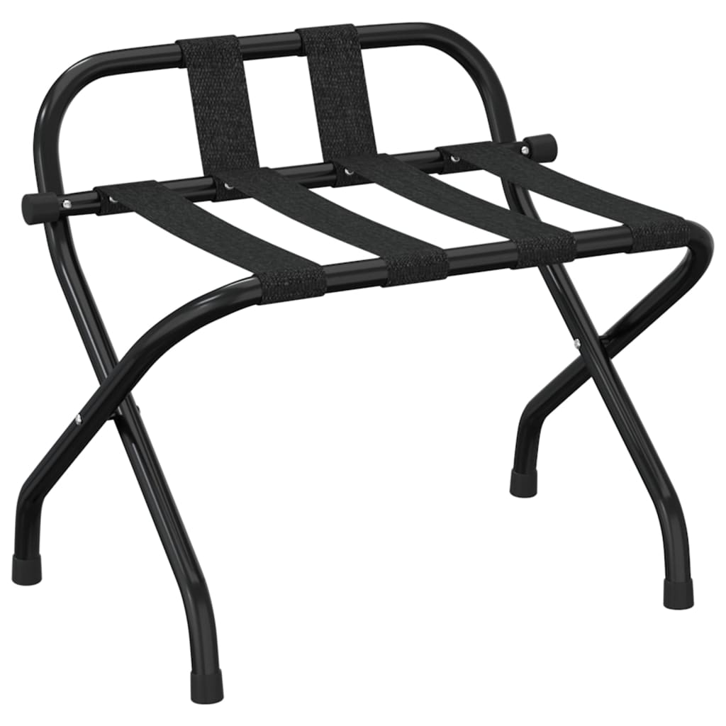 Gepäckträger mit Rückenlehne Silber 56 x 39 x 52 cm