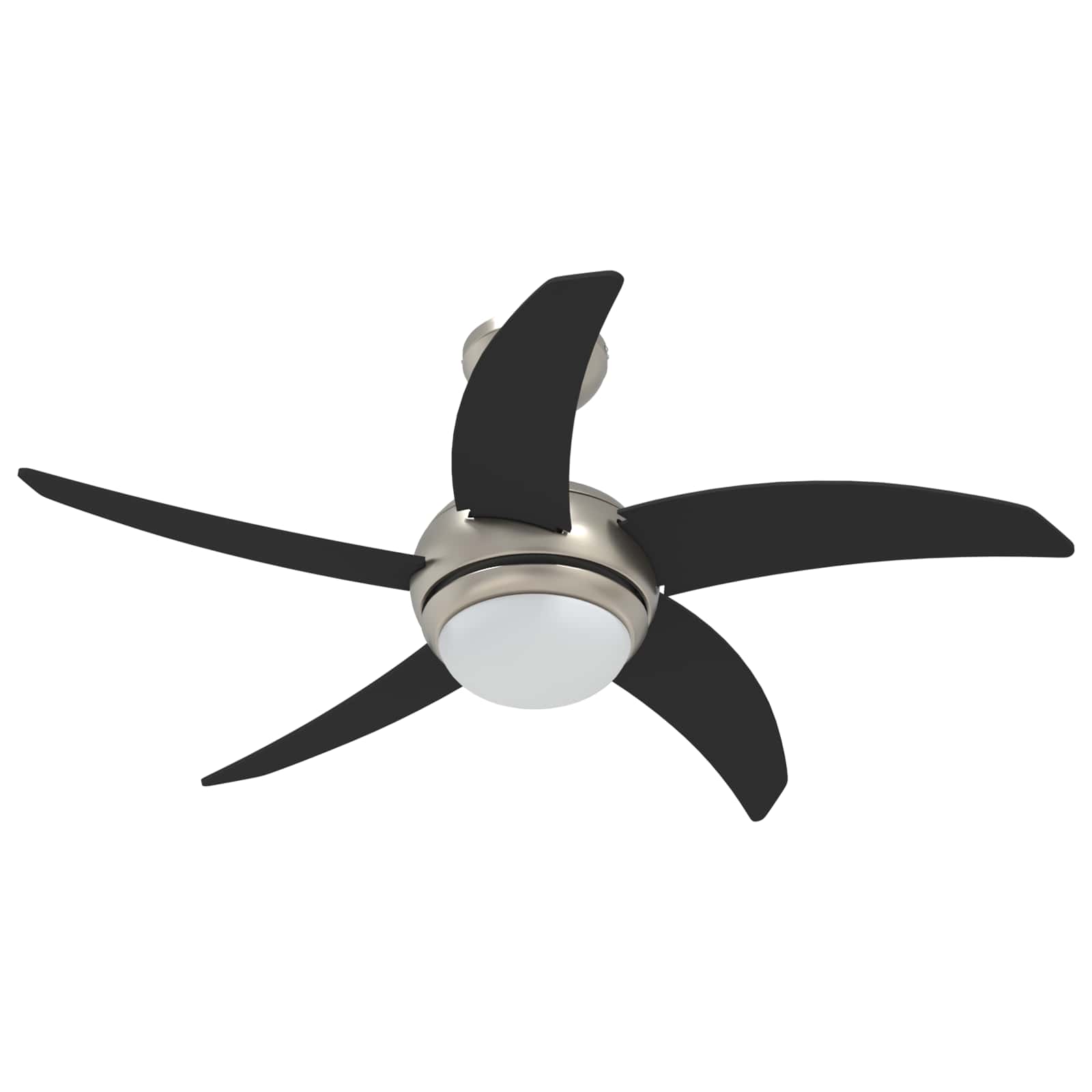 Deckenventilator mit Licht und Fernbedienung Ø 130 cm Weiß