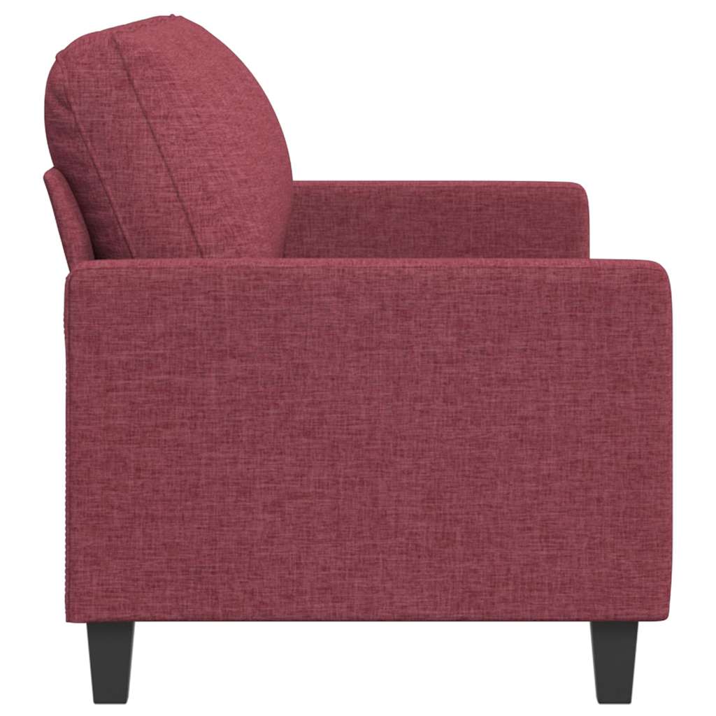 3-Sitzer-Sofa Hellgrau 180 cm Stoff