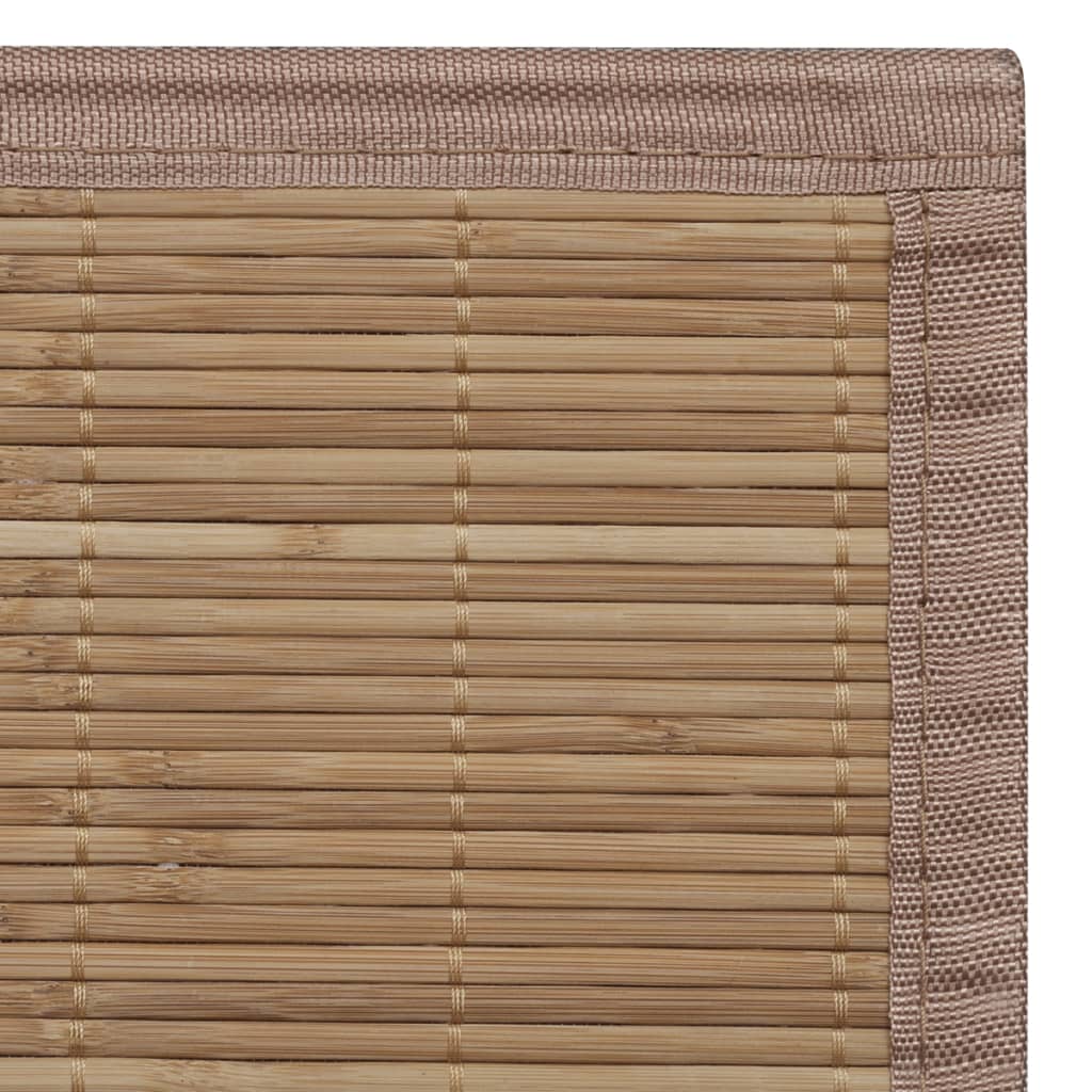 Teppich Bambus Natur Rechteckig 80x200 cm