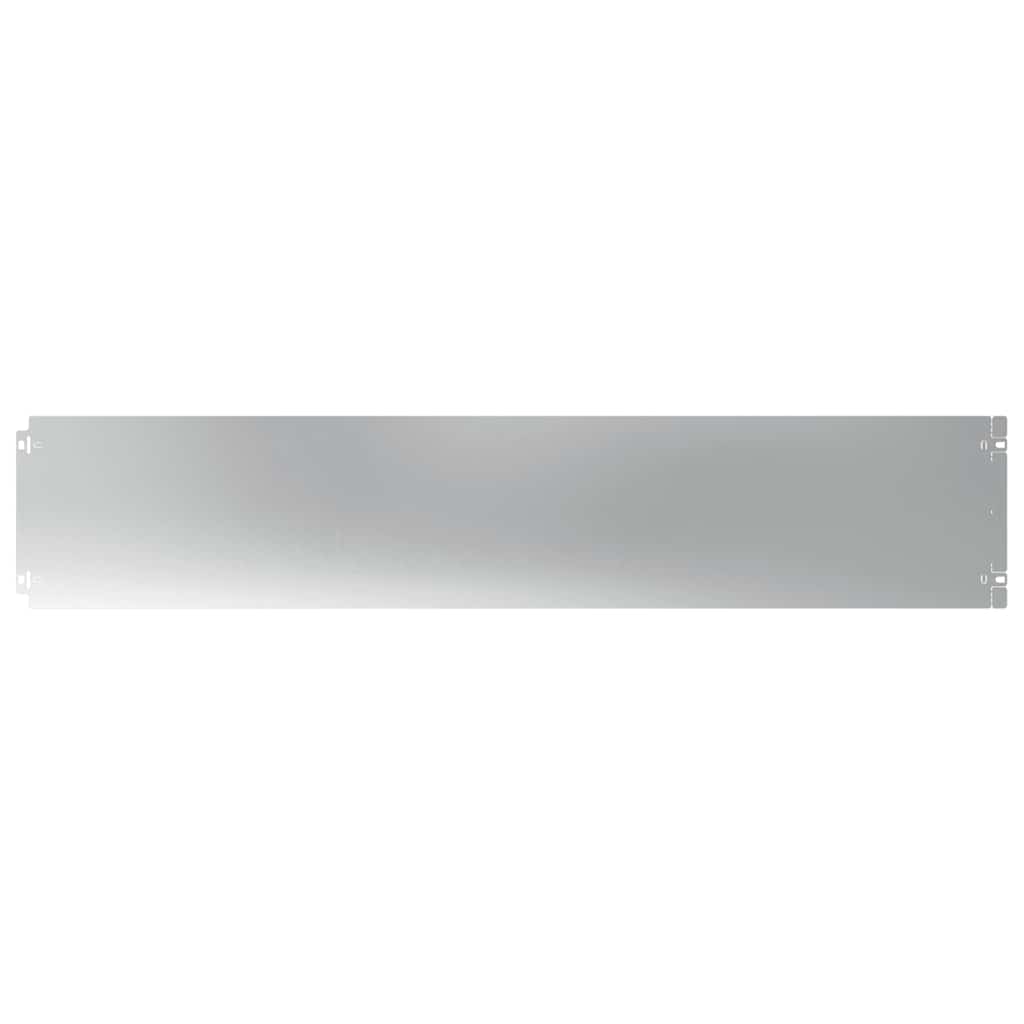 Raseneinfassung 10 pcs 10 x 103 cm Wetterfeststahl Rostig