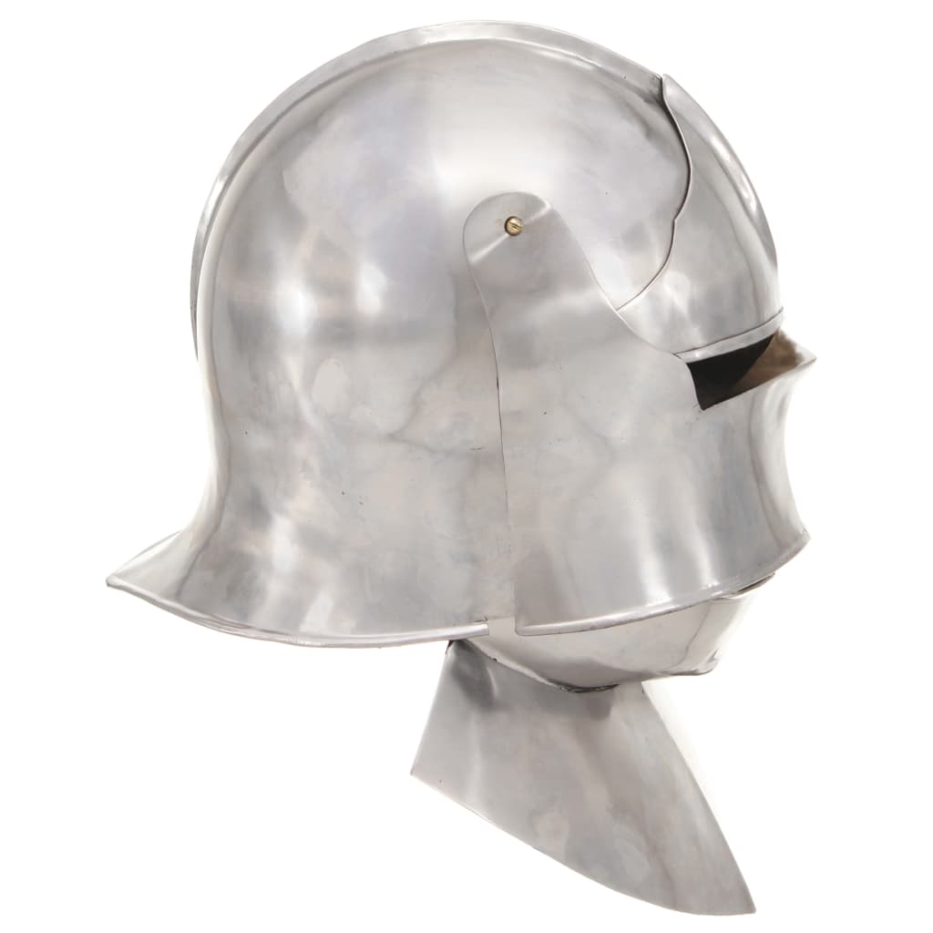 Preußische Pickelhaube Antik Replik für LARP Schwarz Stahl