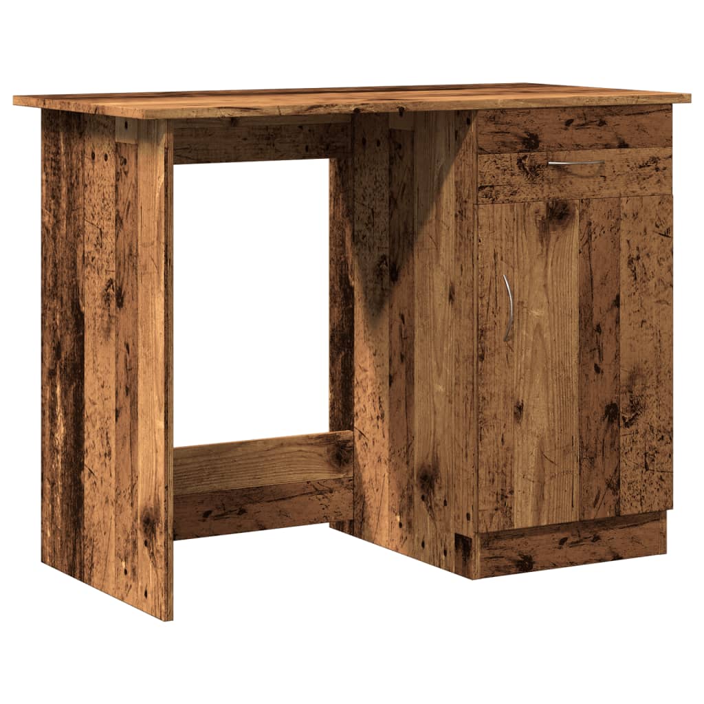 Schreibtisch Weiß 100×50×76 cm Holzwerkstoff