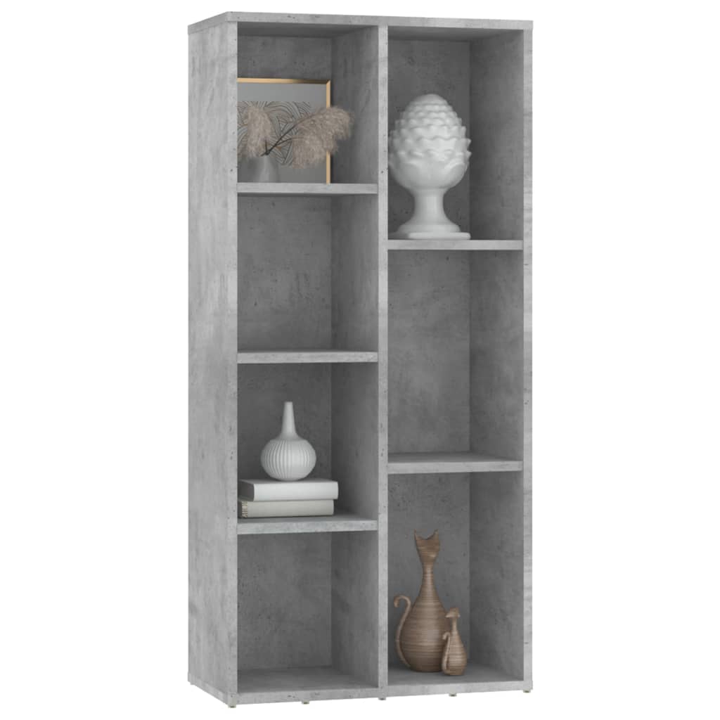 Bücherregal Weiß 50×25×106 cm Holzwerkstoff