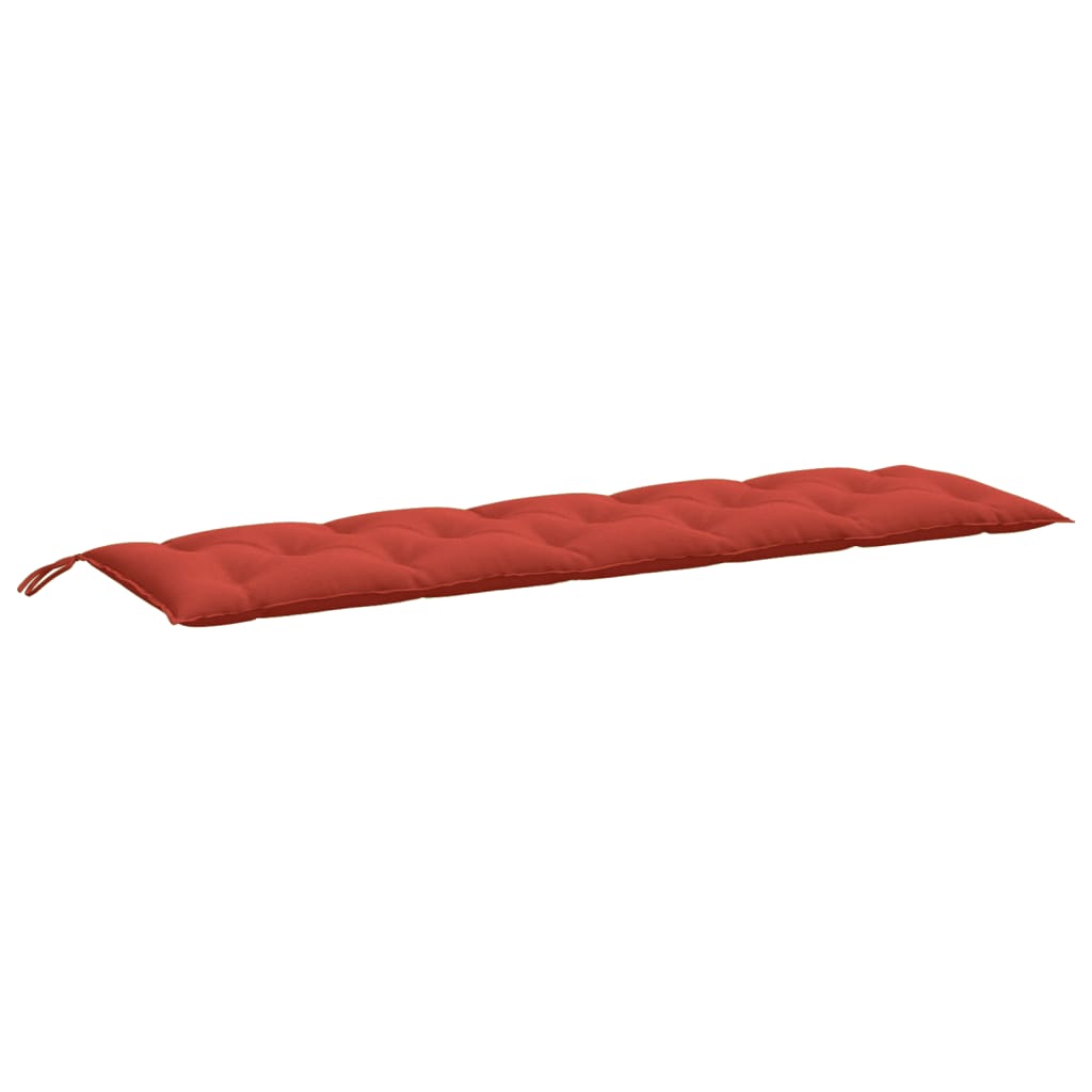 Gartenbank-Auflage Melange Anthrazit 100x50x7 cm Stoff
