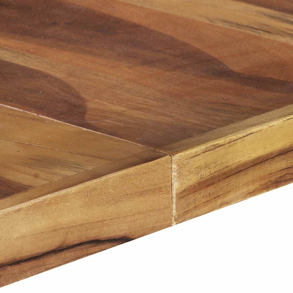 Esstisch 140x140x75 cm Raues Mangoholz