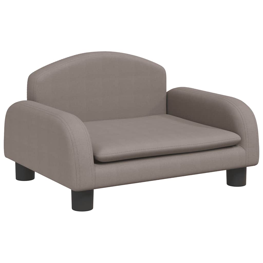 Hundebett Dunkelgrau 70x45x30 cm Stoff