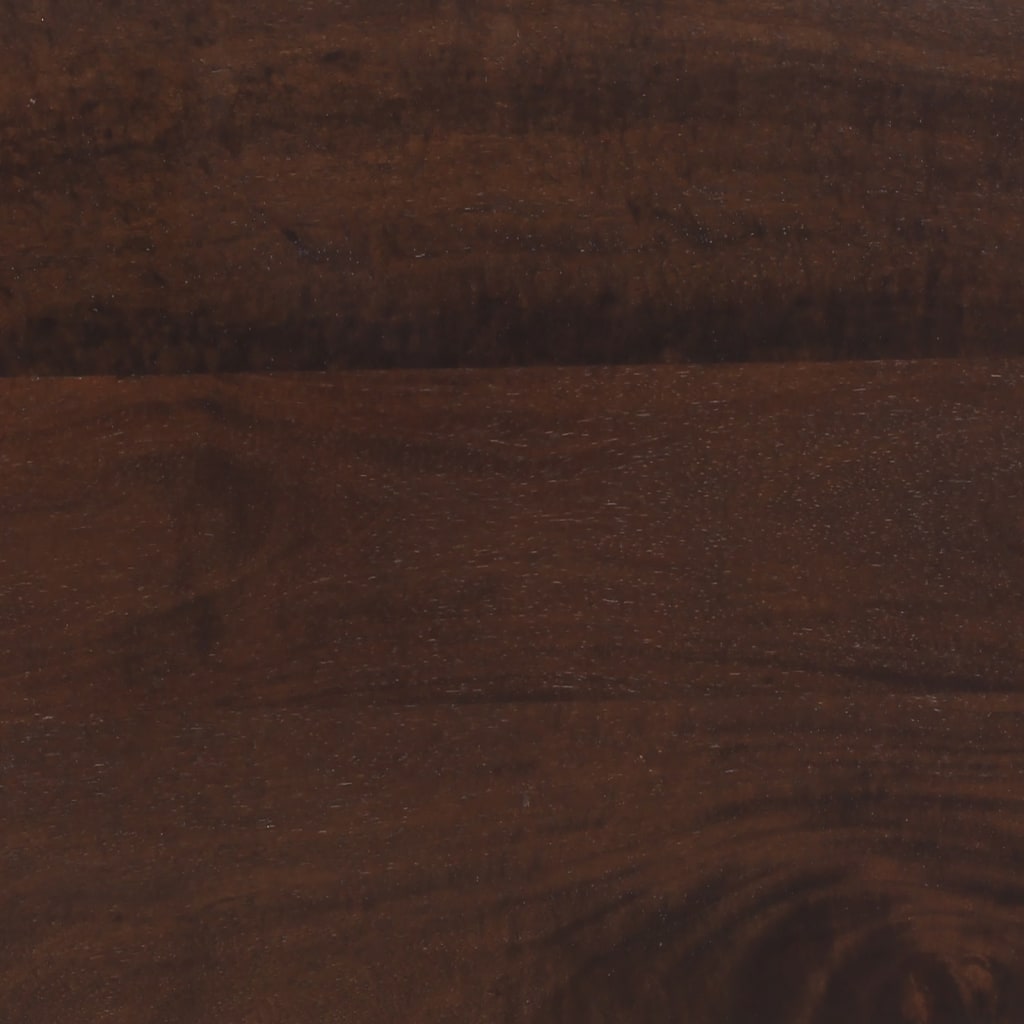 TV-Schrank 100x34x46 cm Raues Massives Mangoholz