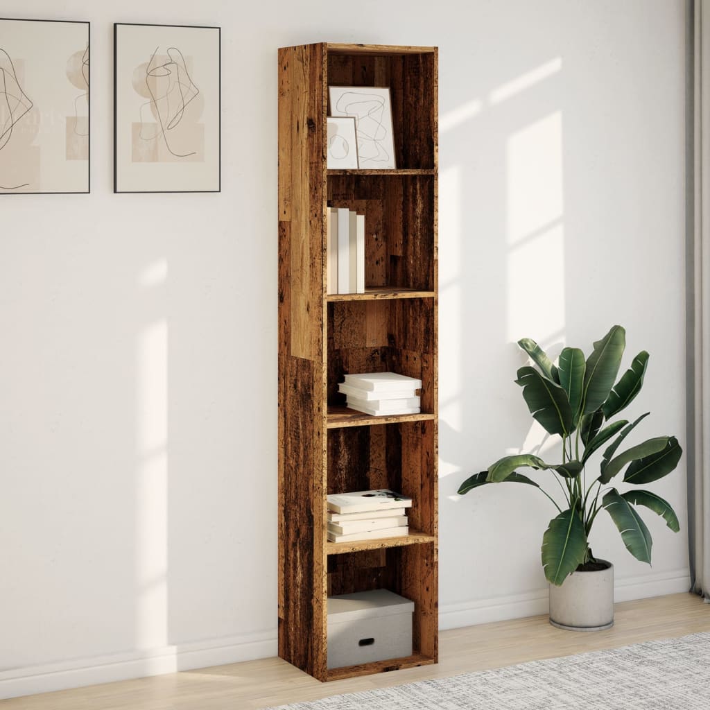 Bücherregal Weiß 80x30x189 cm Holzwerkstoff