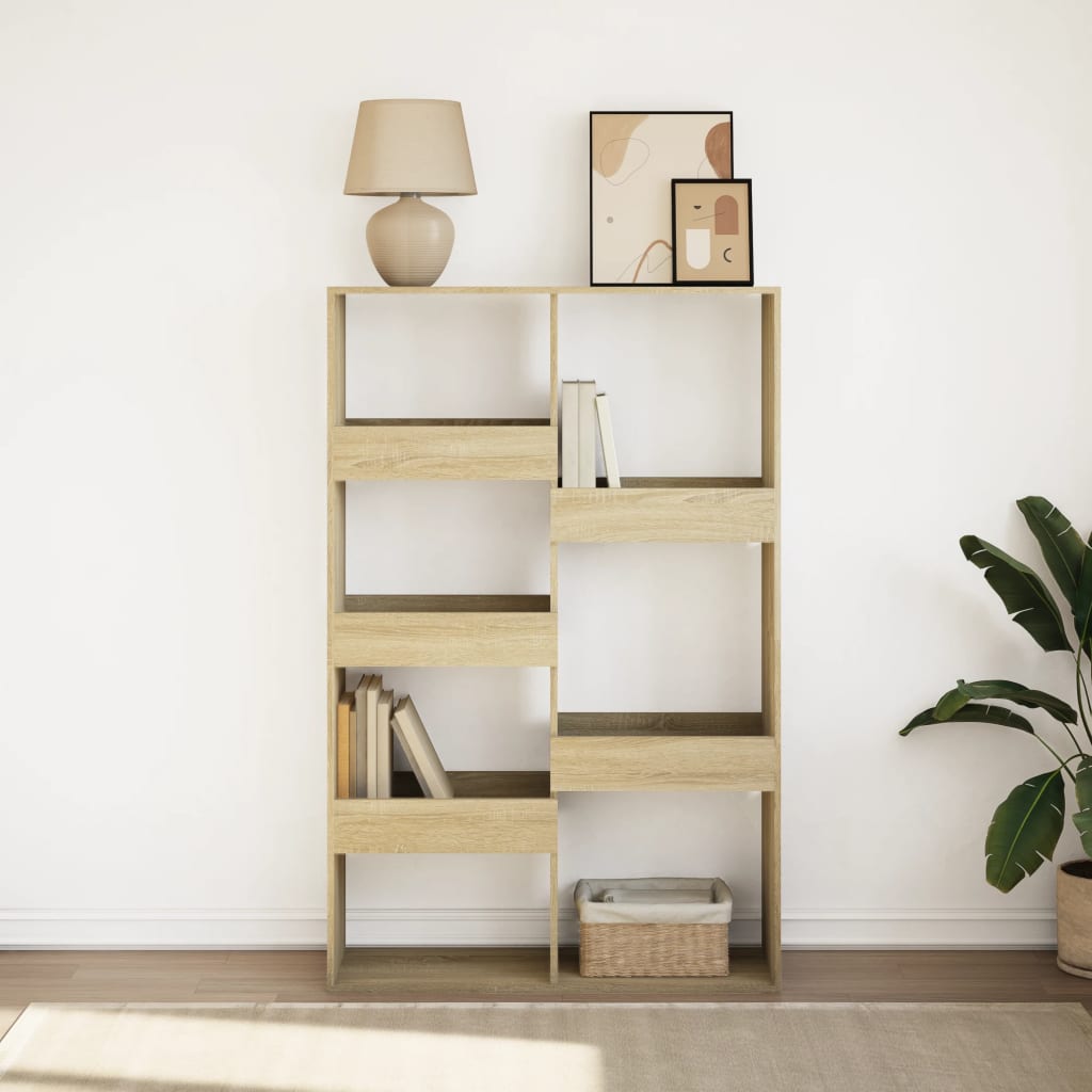 Bücherregal Weiß 100x33x135 cm Holzwerkstoff