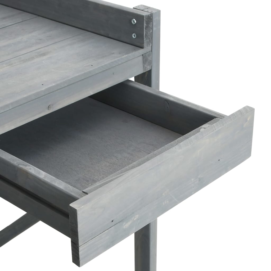 Pflanztisch mit Rankgitter Massivholz Tanne