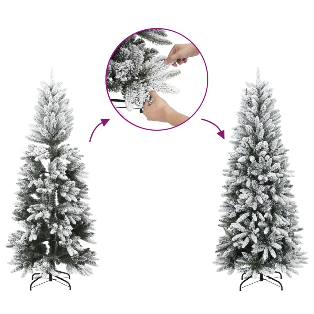 Künstlicher Weihnachtsbaum Beschneit 150 cm