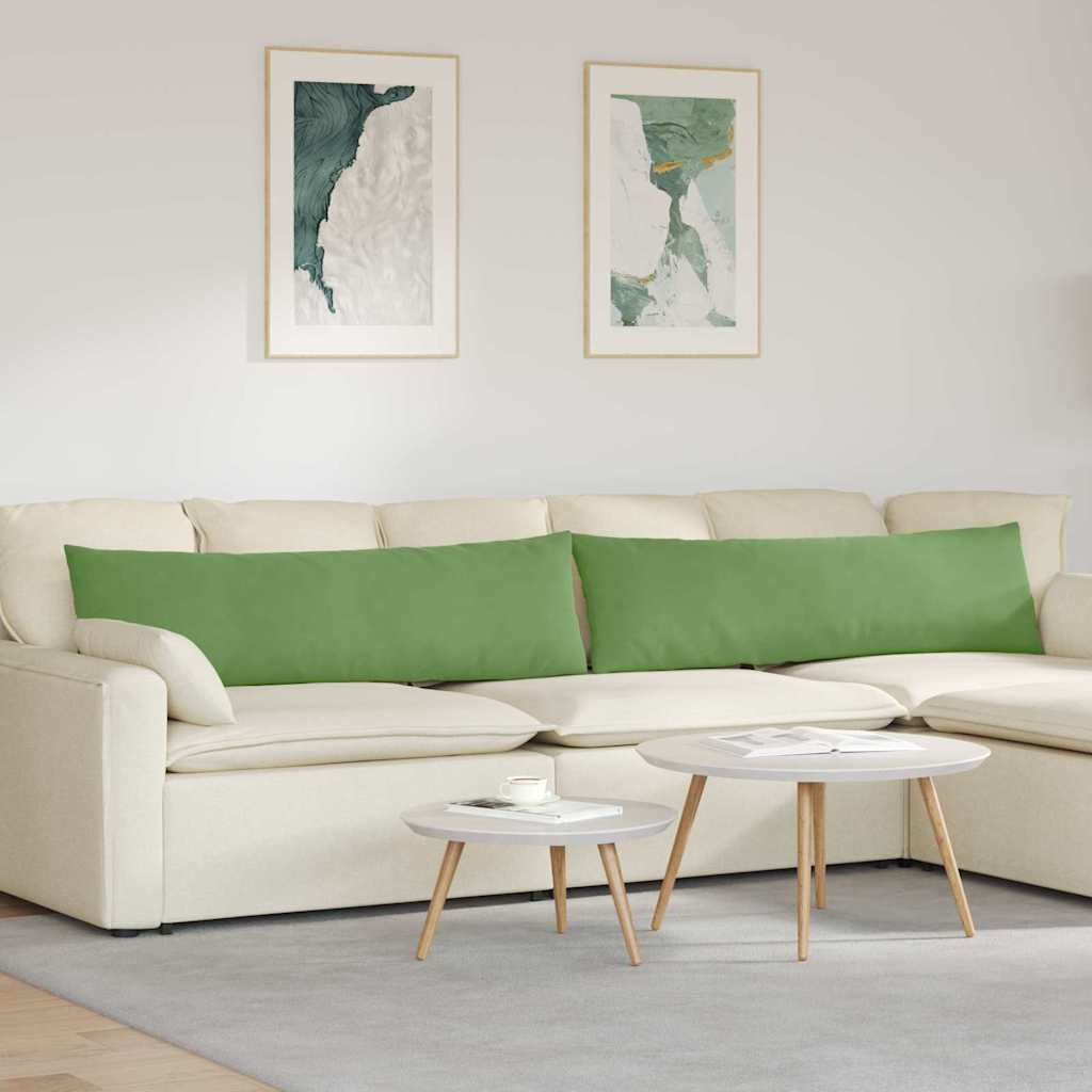 Sofakissen 2 Stück Blau 50 x 30 cm Cordstoff