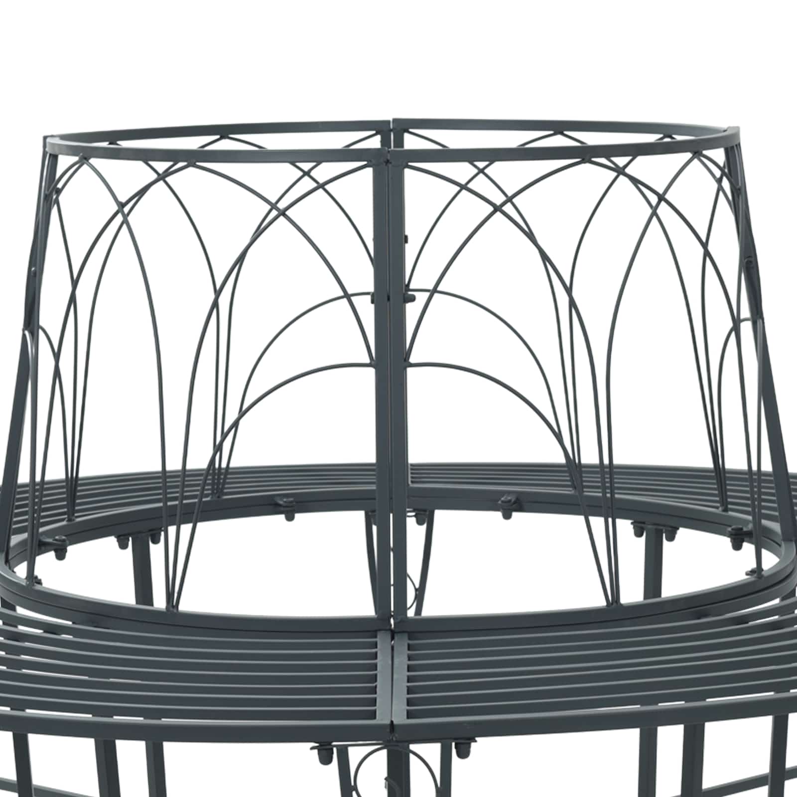 Baumbank 160 cm Stahl