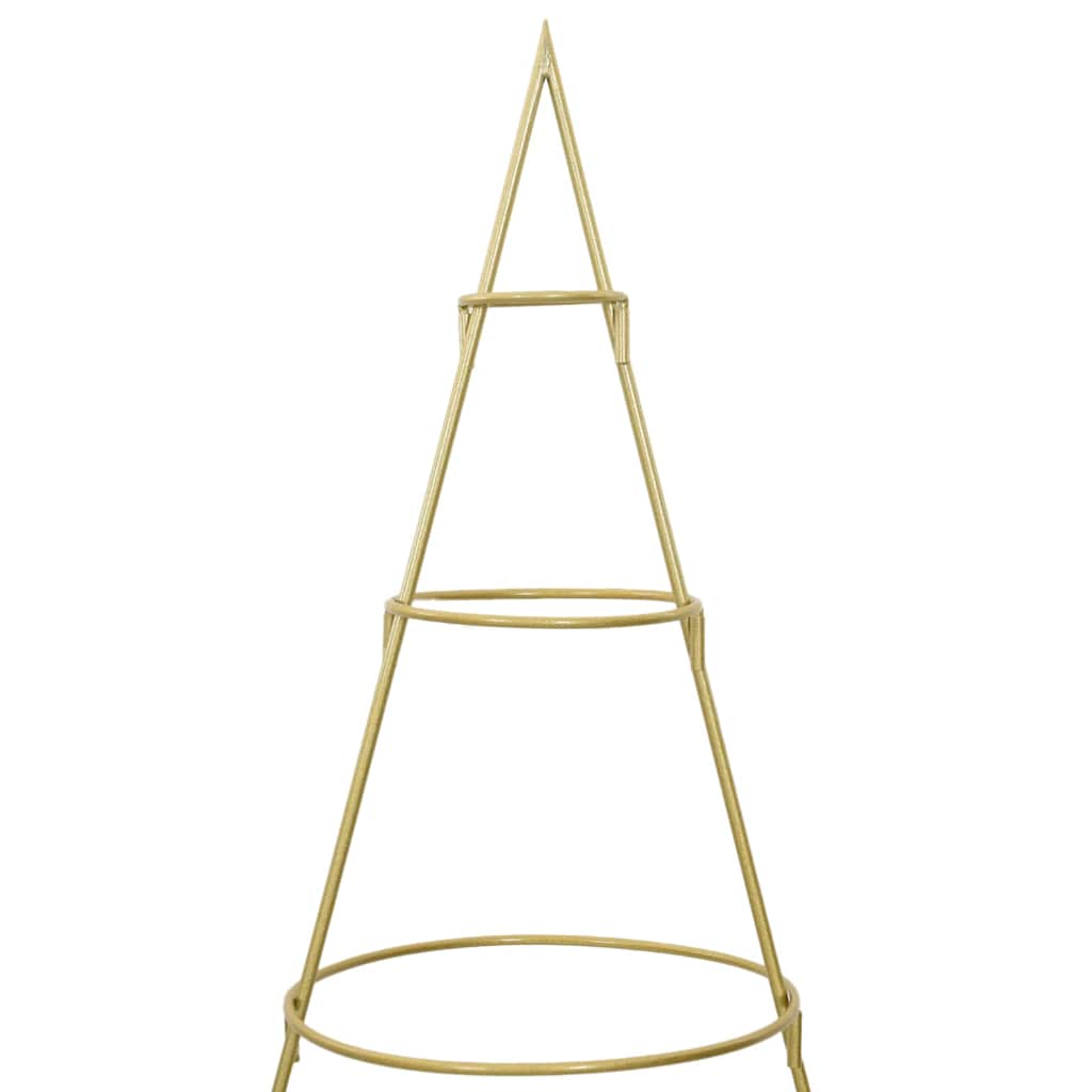 Metall-Weihnachtsbaum Deko Schwarz 60 cm