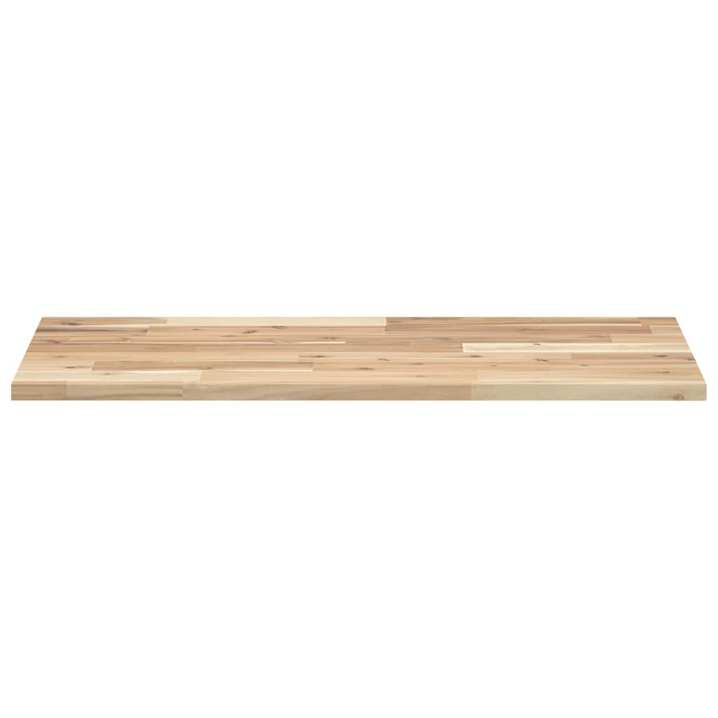 Tischplatte 40x20x2 cm Rechteckig Massivholz Akazie