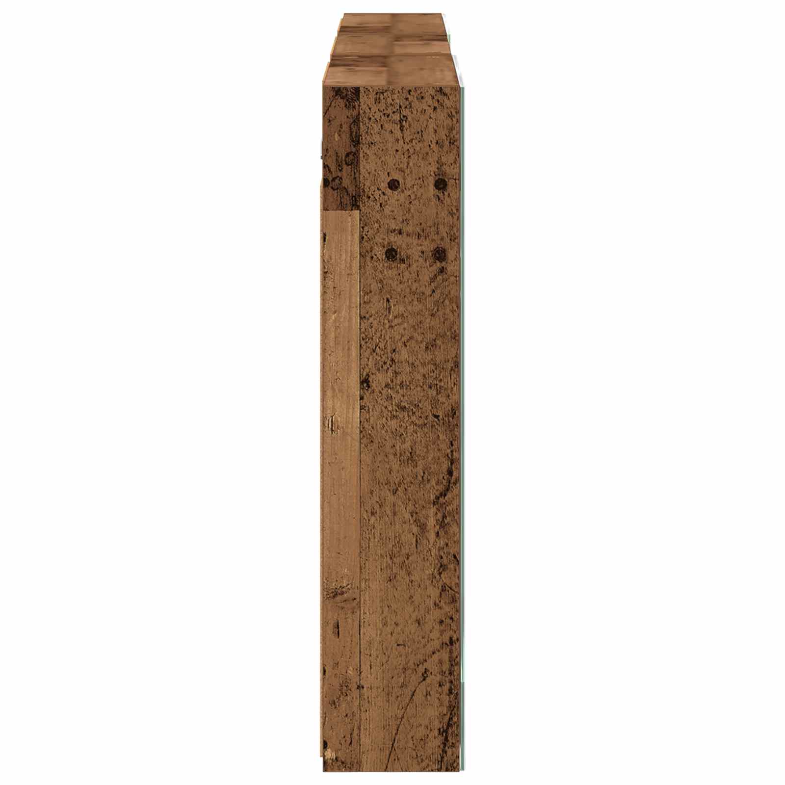 Badezimmerschrank-Set 3 pcs 80 x 10,5 x 50 cm Holzwerkstoff
