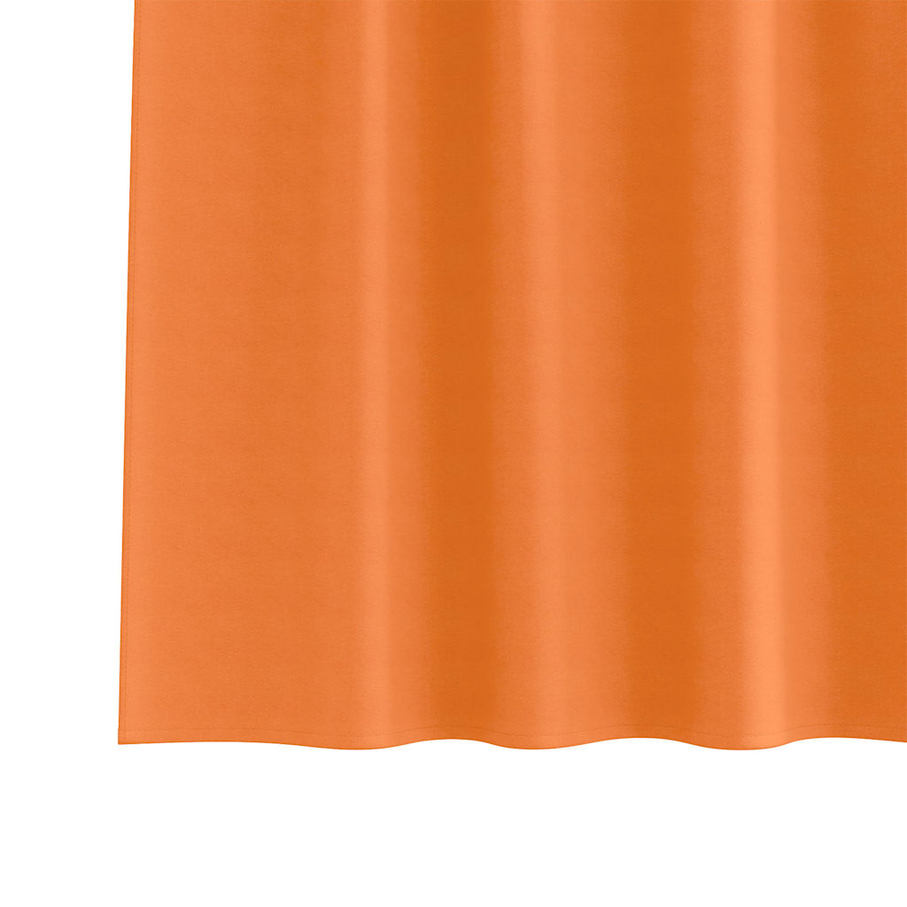 Verdunkelungs-Vorhänge mit Ringen 2 pcs Beige 140 x 140 cm