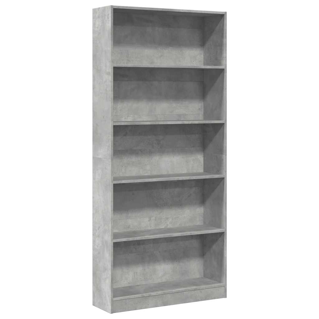 Bücherregal Weiß 40x24x75 cm Holzwerkstoff