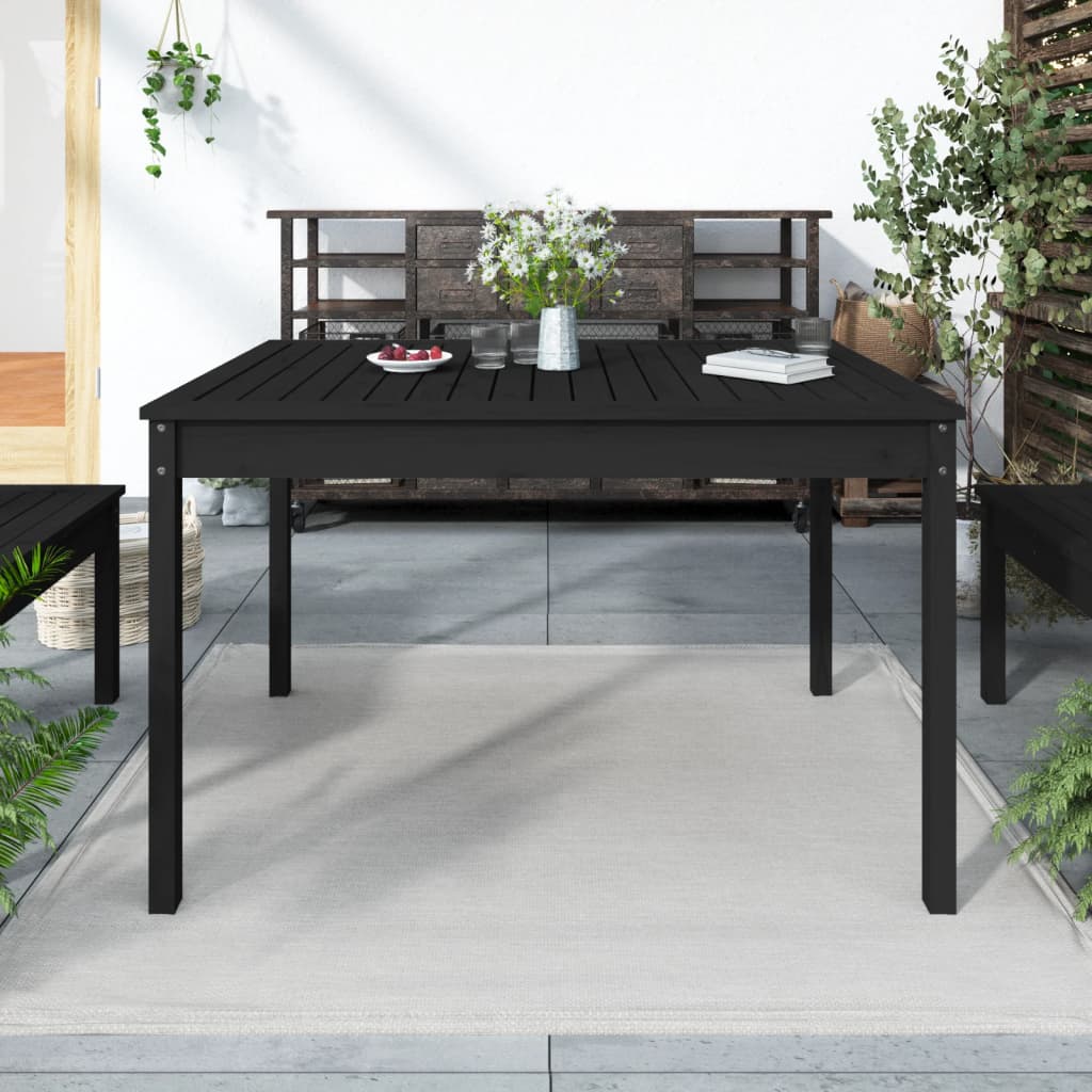Gartentisch 82,5x82,5x76 cm Massivholz Kiefer