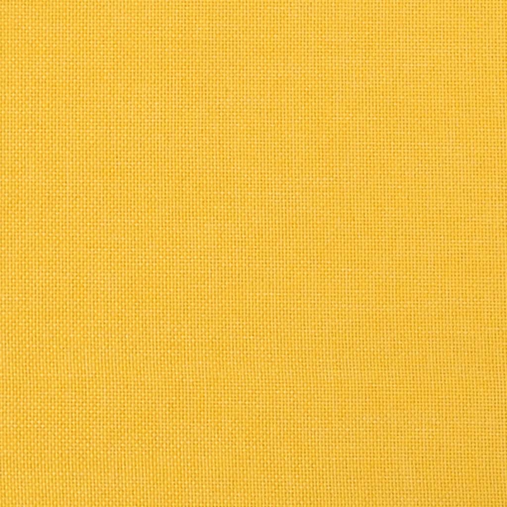 Fußhocker Hellgrau 45x29,5x35 cm Stoff und Kunstleder