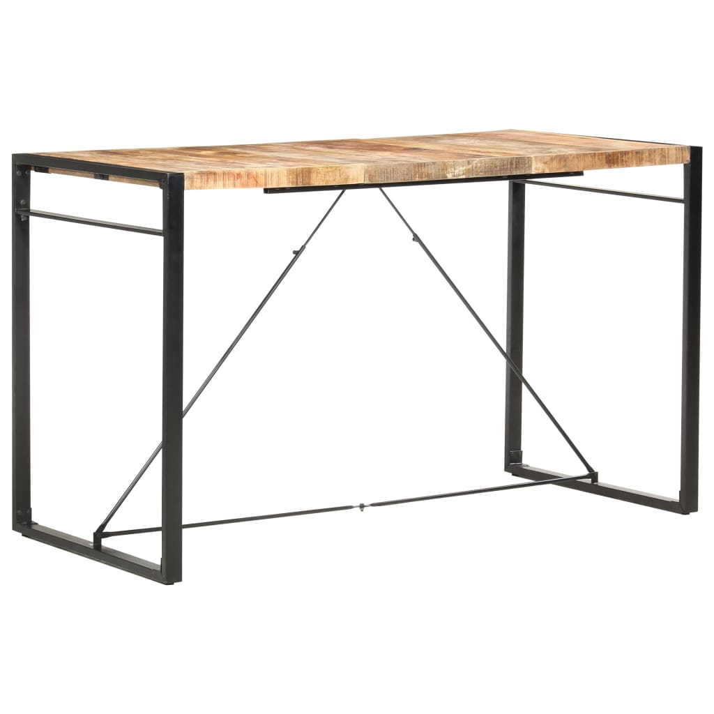 Bartisch 110 x 60 x 110 cm Massivholz Mango