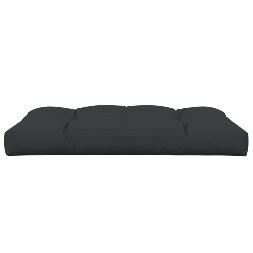 Palettenkissen Anthrazit 50x50x12 cm Stoff