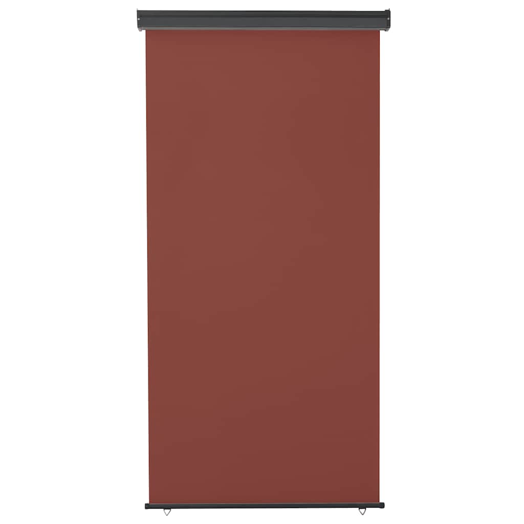 Balkon Seitenmarkise 60 x 250 cm 100% Polyester Eisen Stahl