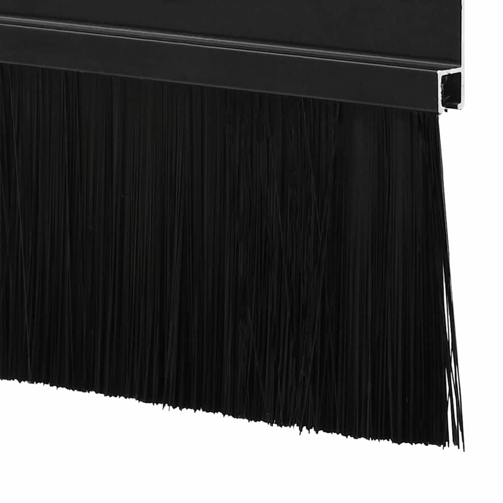 Aufsteck Türbürstendichtungen 2 pcs Braun 100 cm