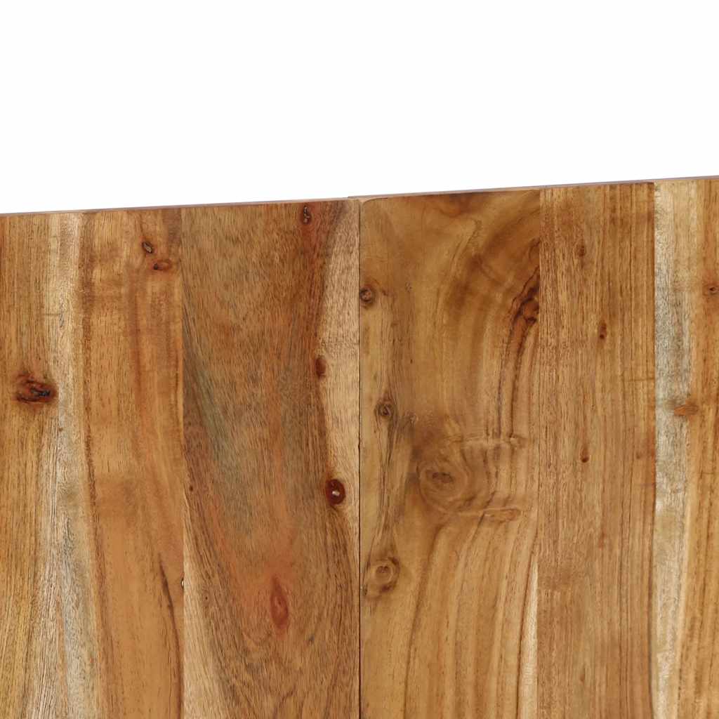 Kopfteil Mehrfarbig 160 cm Massivholz Altholz