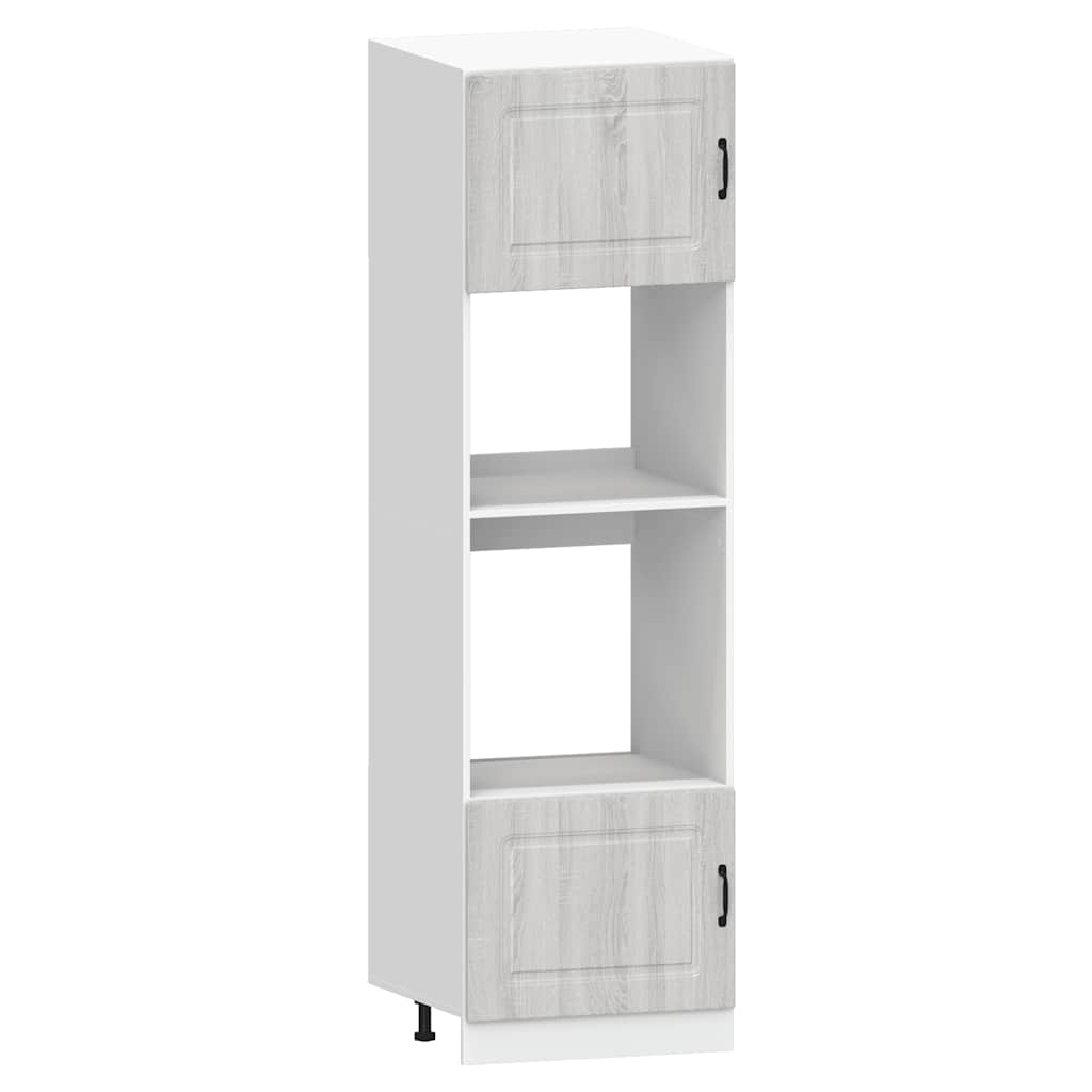 7-tlg. Küchenschrank-Set Kalmar Weiß Holzwerkstoff