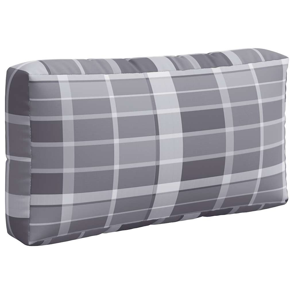 Palettenkissen Blau Weiß Gestreift 58x58x10 cm Oxford-Gewebe