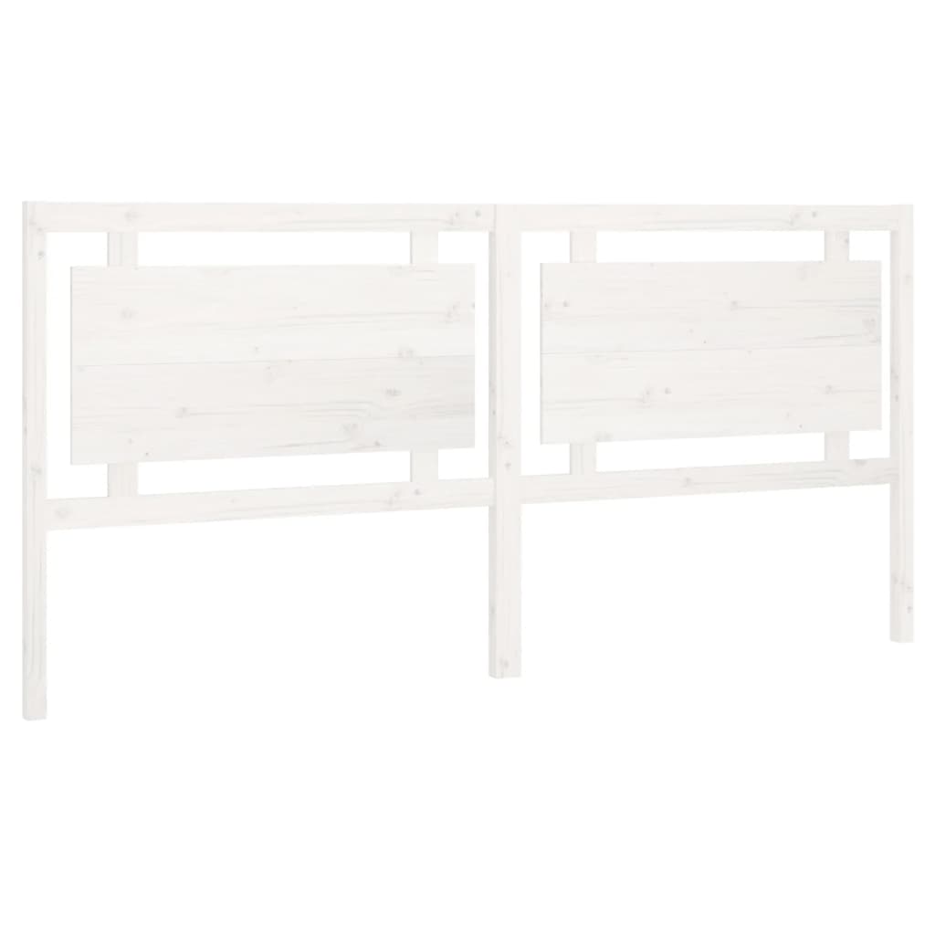 Kopfteil Grau 80,5x4x100 cm Massivholz Kiefer