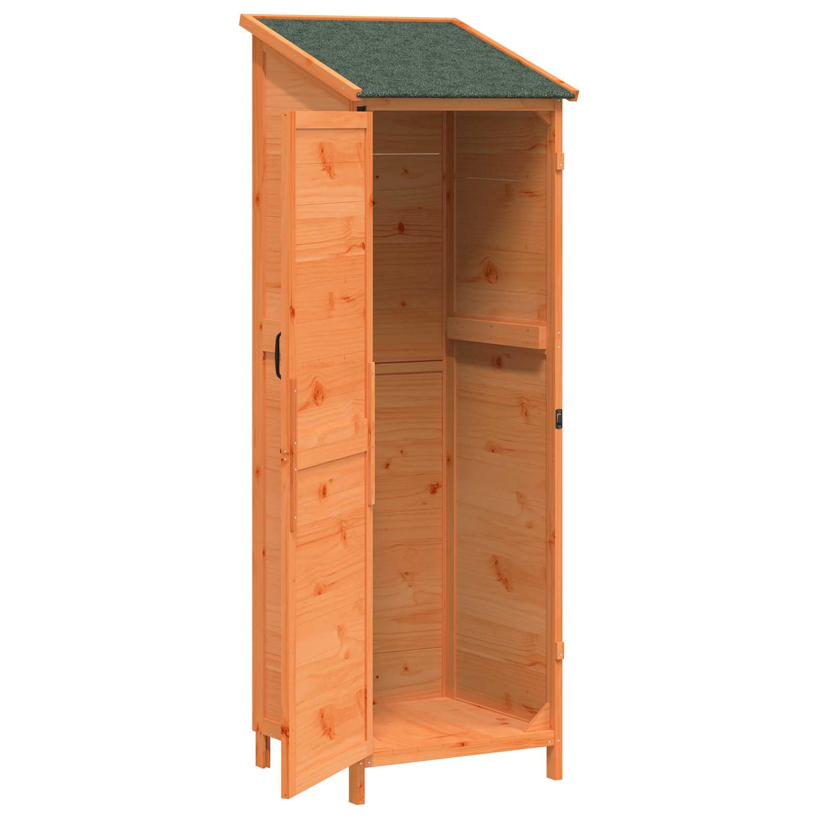 Gartenschuppen Natur 59 x 56 x 113,5 cm Massivholz aus Fichte