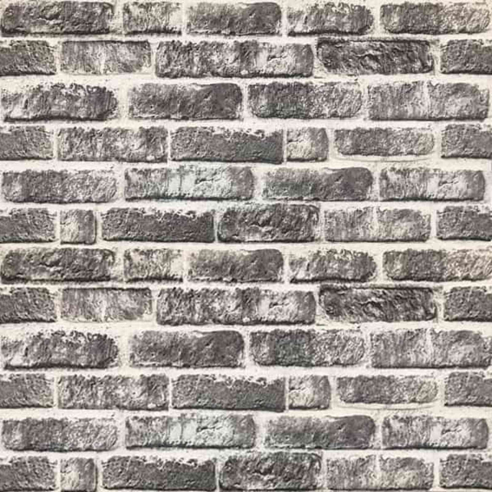 Wandpaneele 10 pcs Ziegel 100 x 50 cm EPS-Schaum