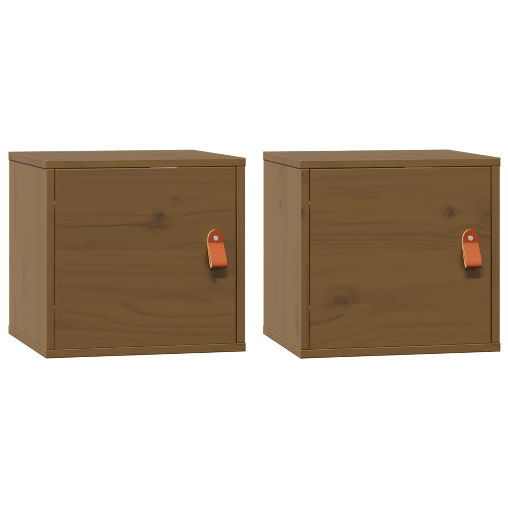 Wandschrank 31,5x30x30 cm Massivholz Kiefer